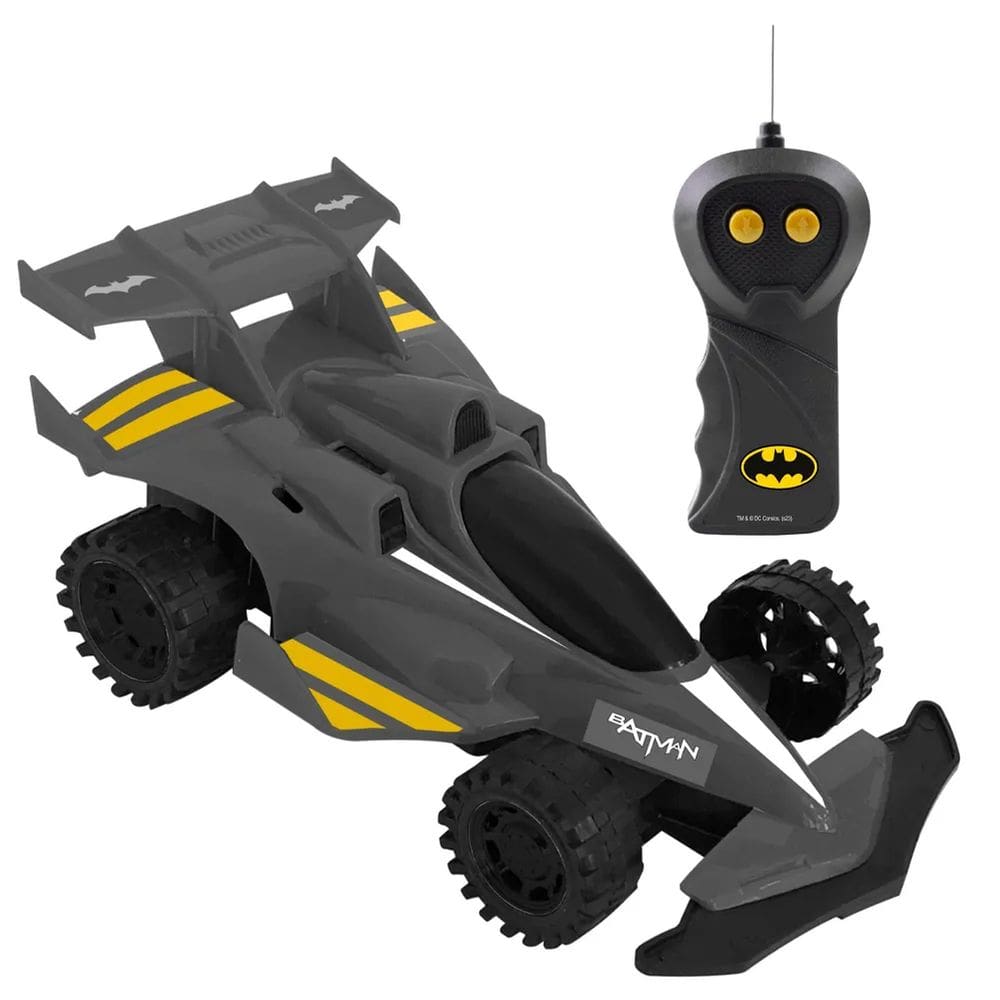 Carrinho De Controle Remoto Batman Corrida Sombria - Candide 9078