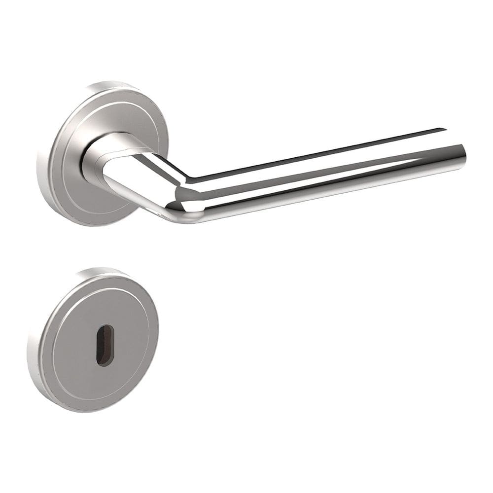 Fechadura Interna S4cm Roseta Cromada Alster Aliança