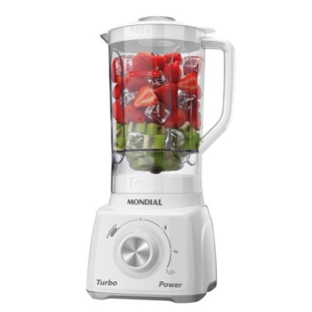 Liquidificador Mondial L-99 Wg 550W 3 Velocidades Branco 110V