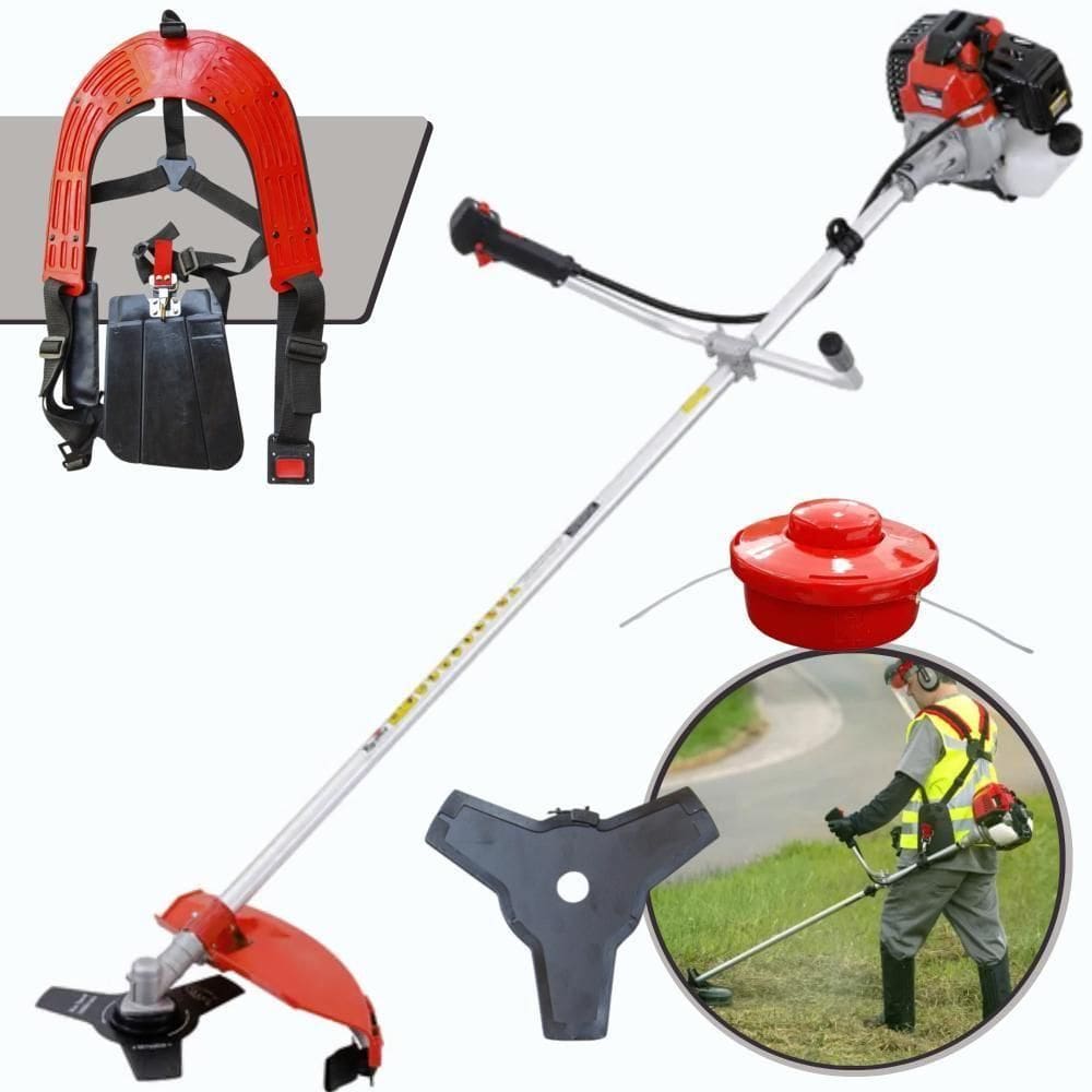 Roçadeira Toyama Rt43l 43cc 2t 1,7hp Com Carretel + Faca 2p