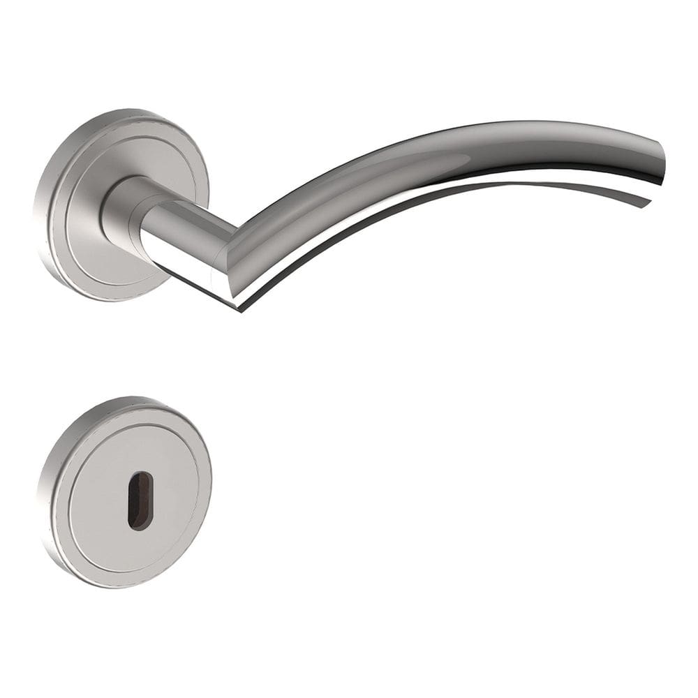 Fechadura Interna 55cm Roseta Polido Erbe Aliança