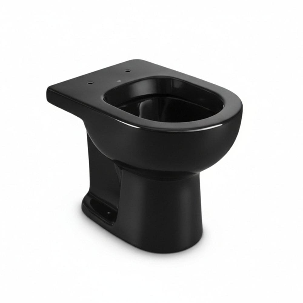 Kit Vaso Sanitário Convencional Luna Speciale Icasa Preto