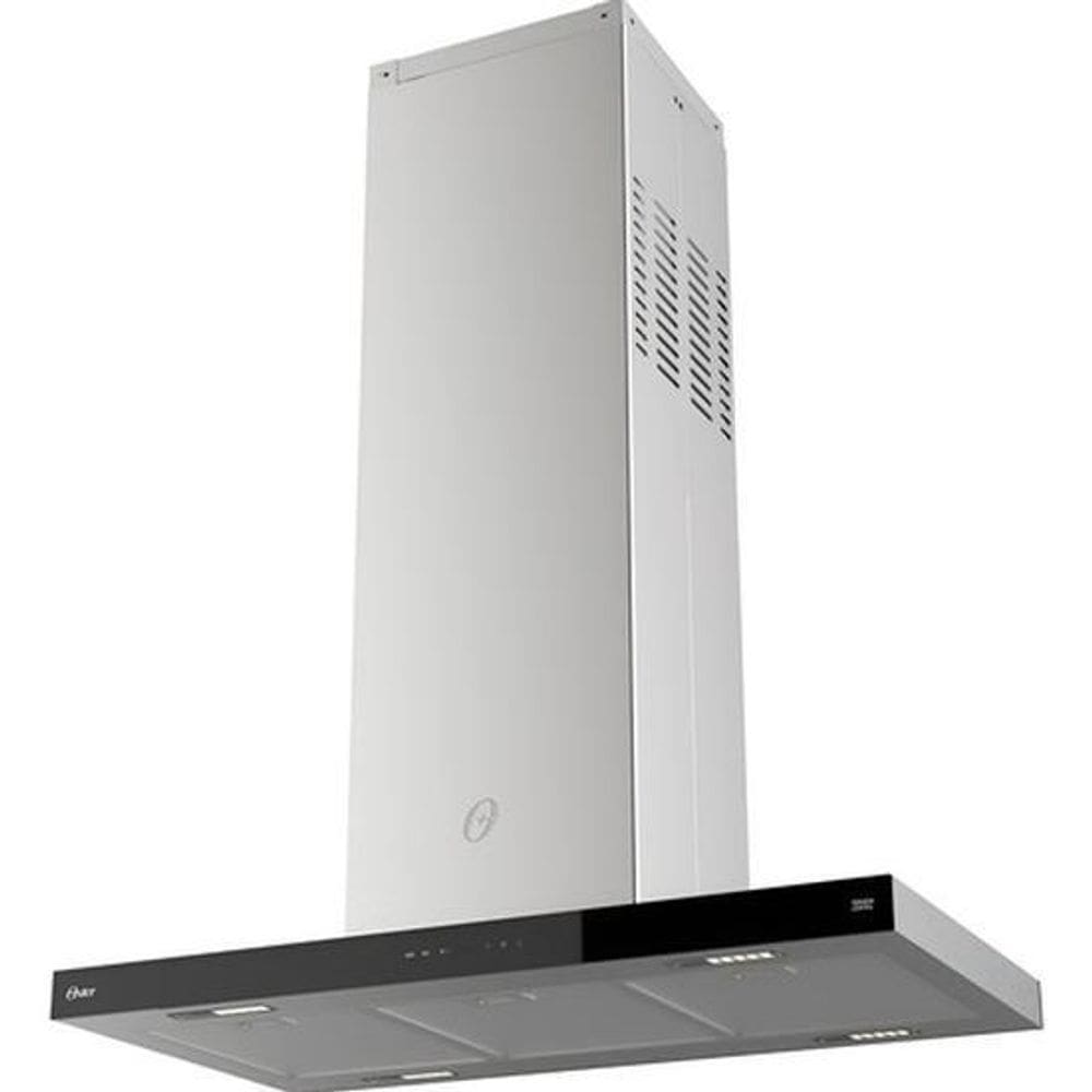 Coifa De Ilha 90Cm Preta Inox Touch 127V Pro Series - Oster