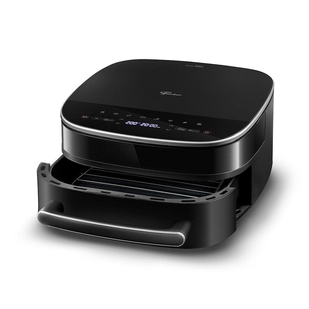 Fritadeira Elétrica Fischer Air Fryer Dual Grill 6L 127V