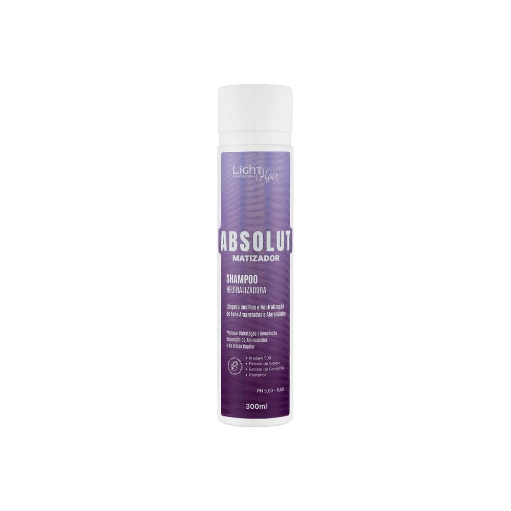 Shampoo Absolut Matizador 300Ml - Light Hair