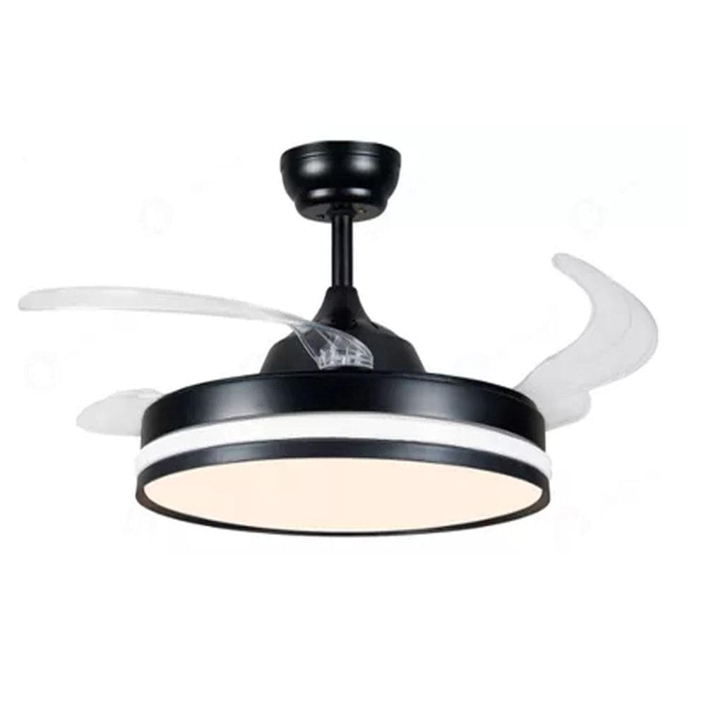 Ventilador De Teto Com Painel De Led 36W Bivolt Fleshwind Pt