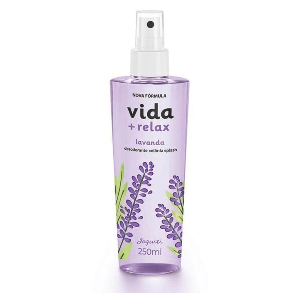 Colônia Splash Vida + Relax Lavanda 250Ml - Jequiti