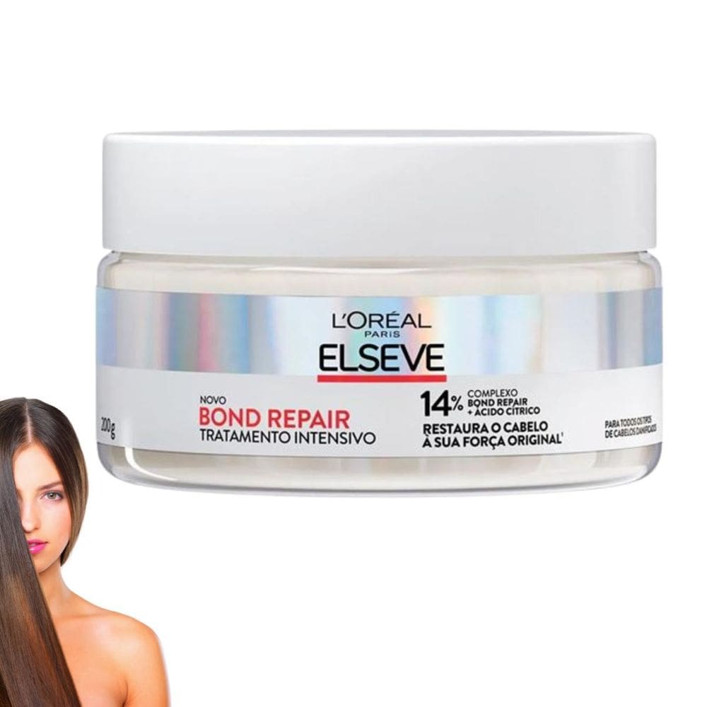 Mascara Elseve Novo Tratamento Intensivo Bond Repair 200G