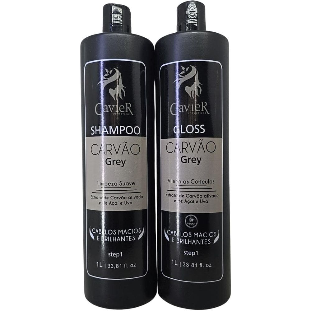 Tratamento Anti Volume Organico Carvão Grey