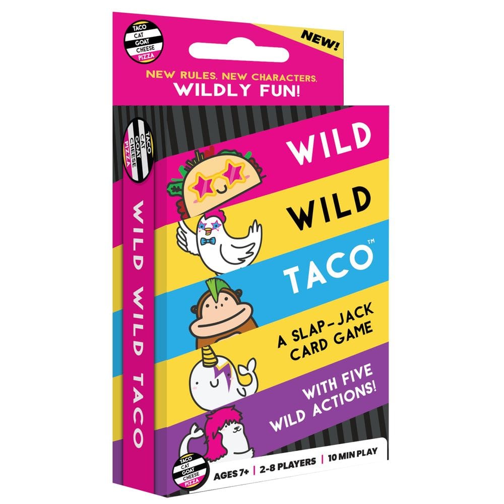 Jogo de cartas Dolphin Hat Games Wild Wild Taco Kids 7+ Years