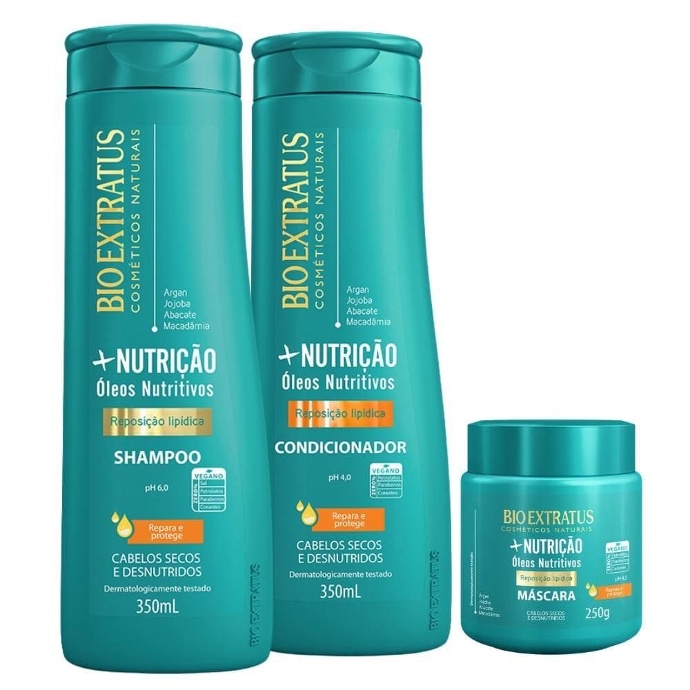Kit Bio Extratus +Nutrição Máscara 250G