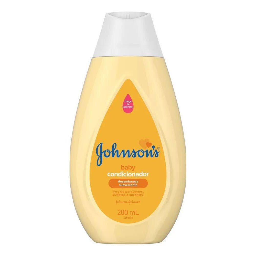 10X Condicionador Regular Johnson`S Baby 200Ml