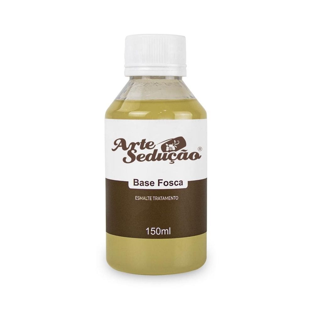 Refil Base Fosca 150Ml Fortalecedor De Unhas, Arte Sedução