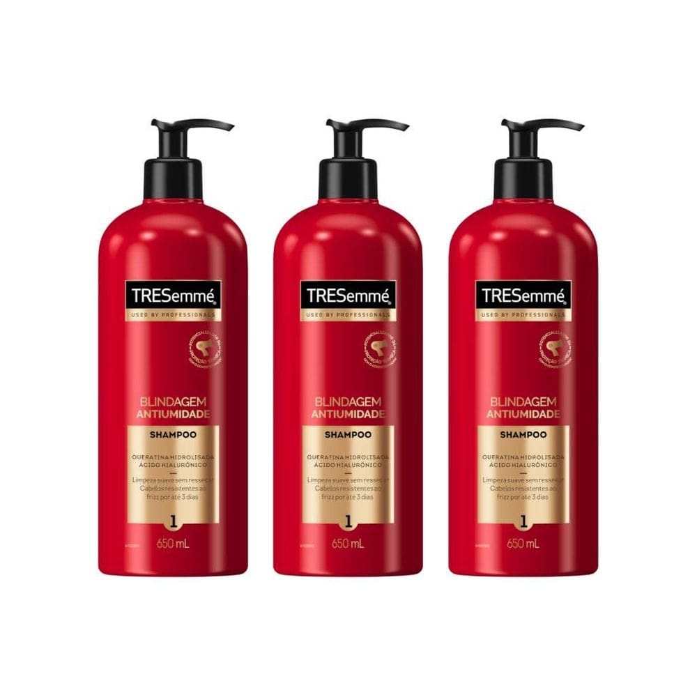 Kit Tresemme Antiumidade 3 Shampoo 650Ml