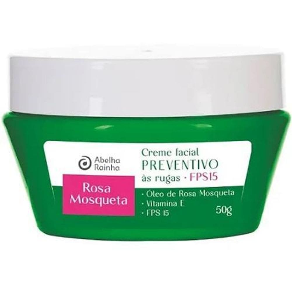 Creme Facial Preventivo Às Rugas Fps15 Abelha Rainha 50G