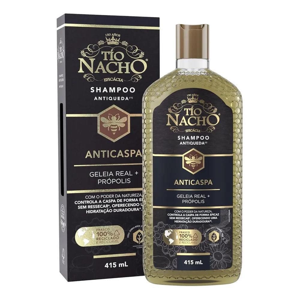 2X Shampoo Anticaspa Antiqueda Tio Nacho 415Ml