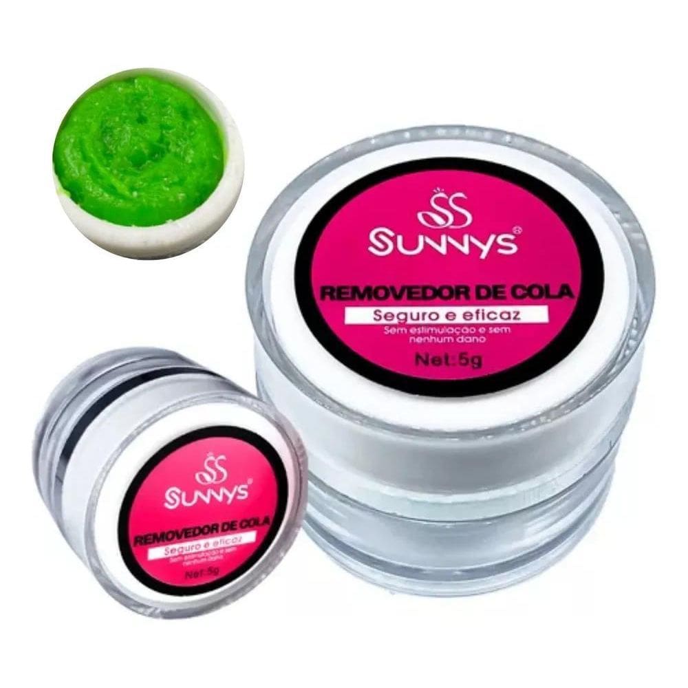 2X Removedor Em Gel Sunnys Para Cola De Alongamento De Cílio