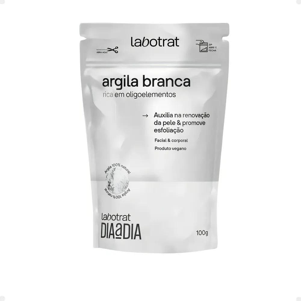 2X Argila Branca Esfoliante Nutre Corporal Facial Labotrat 1