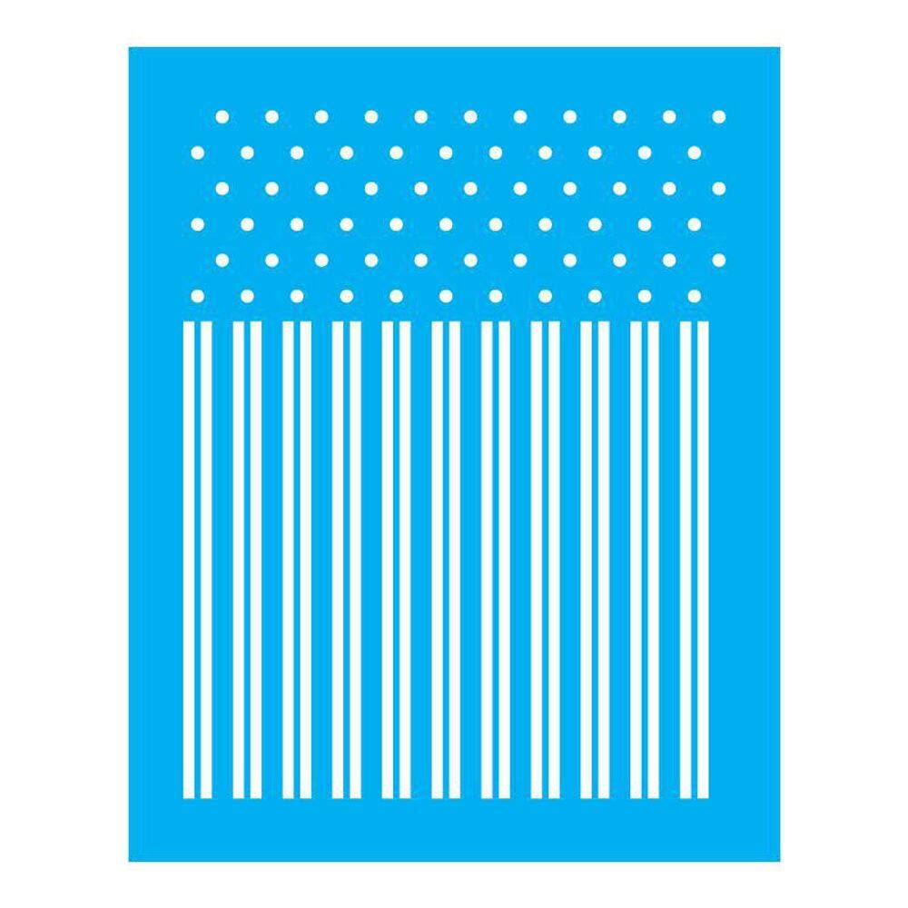 Stencil Tamako Estampa Linhas - 20X25Cm - Ref B139