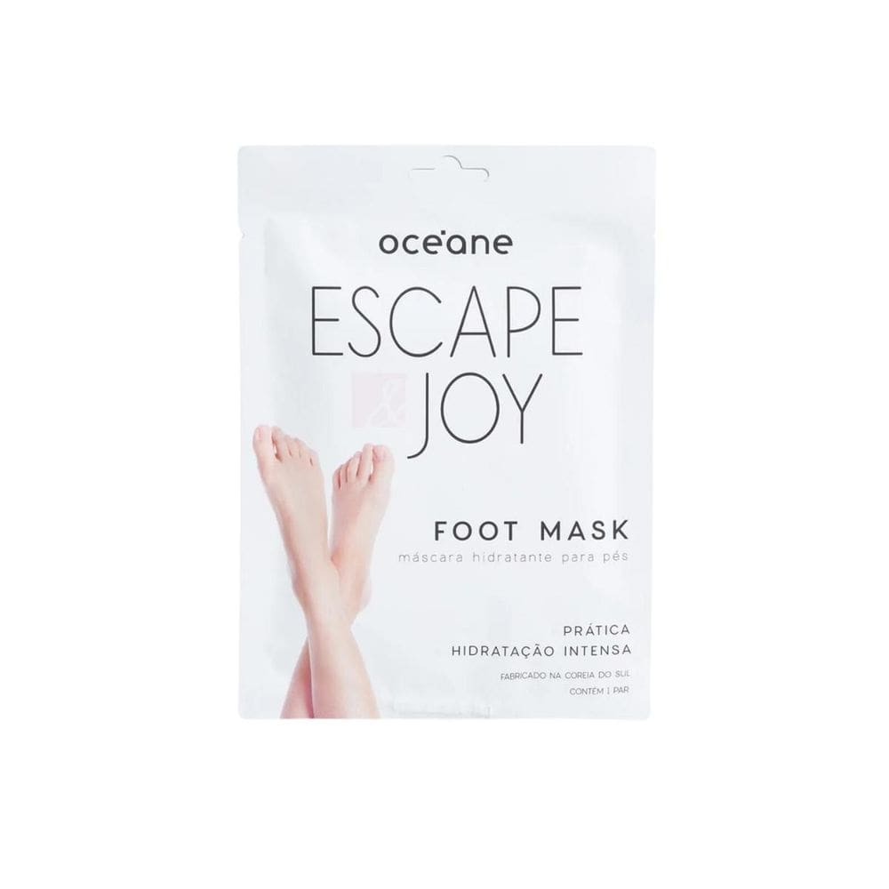 Máscara Hidratante Para Pés Com Óleo De Coco - 1 Par