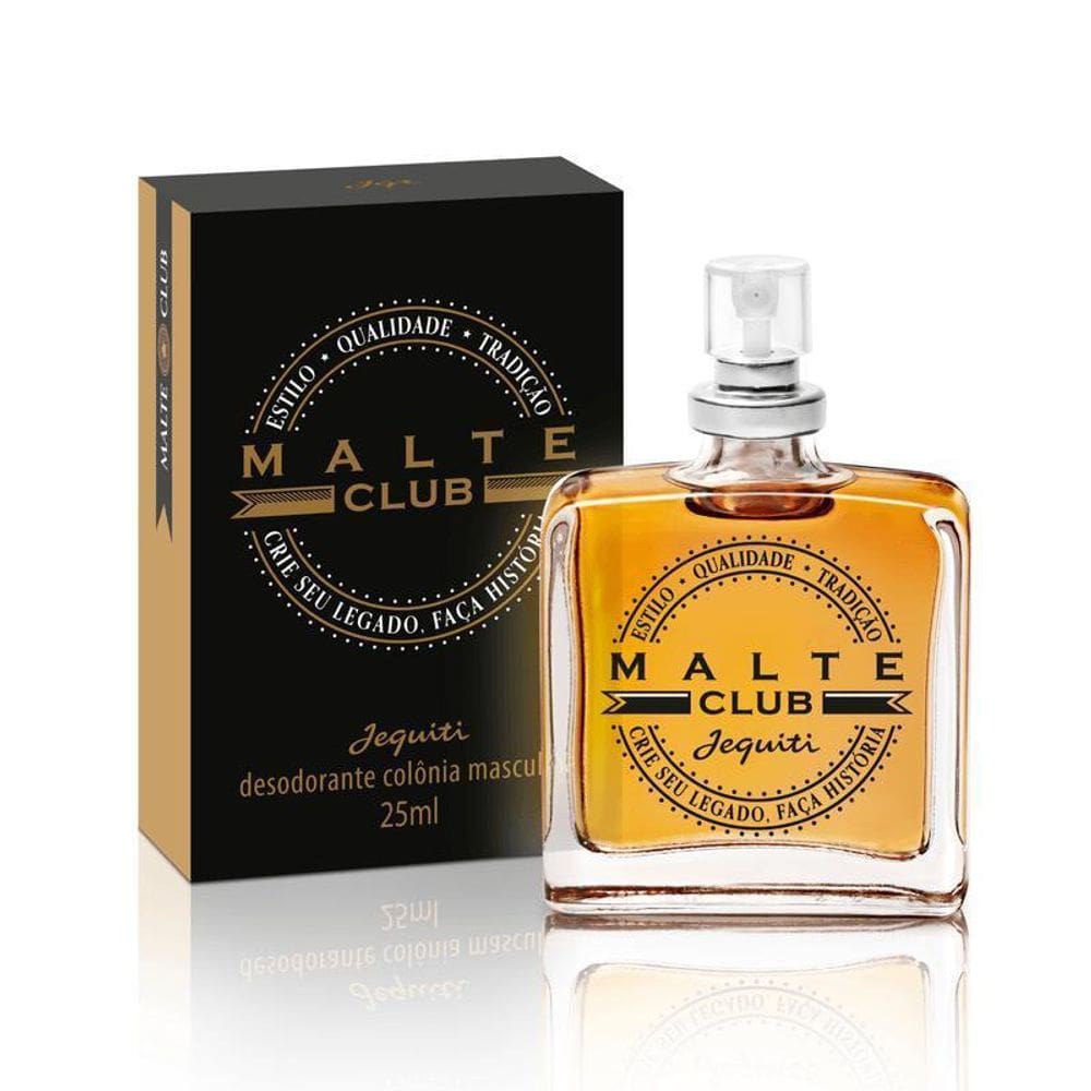 Deo Colônia Masculina Malte Club, 25Ml - Jequiti