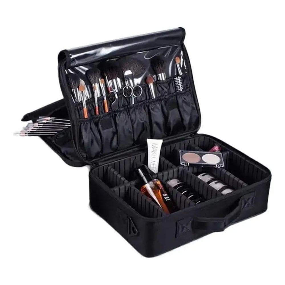 2X Maleta Organizadora Maquiagem Mochila Make C