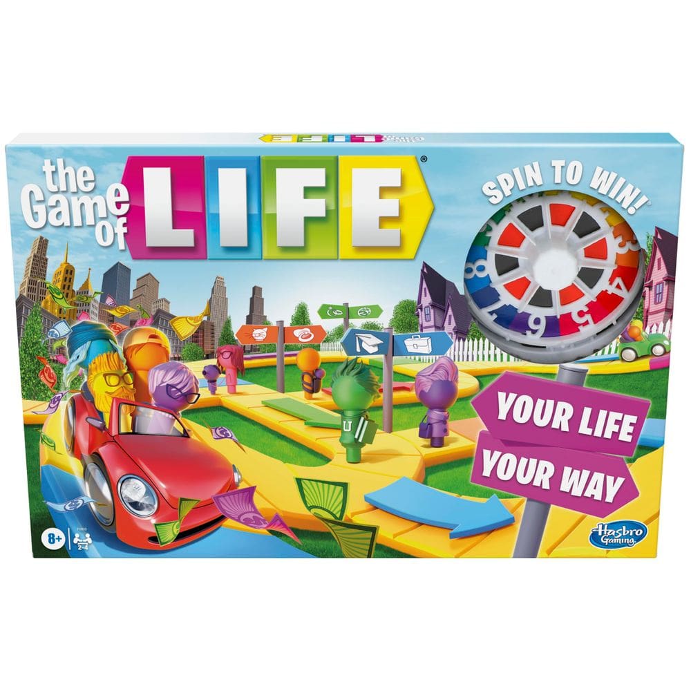 Jogo de tabuleiro Hasbro Gaming The Game of Life Kids 8+ Years