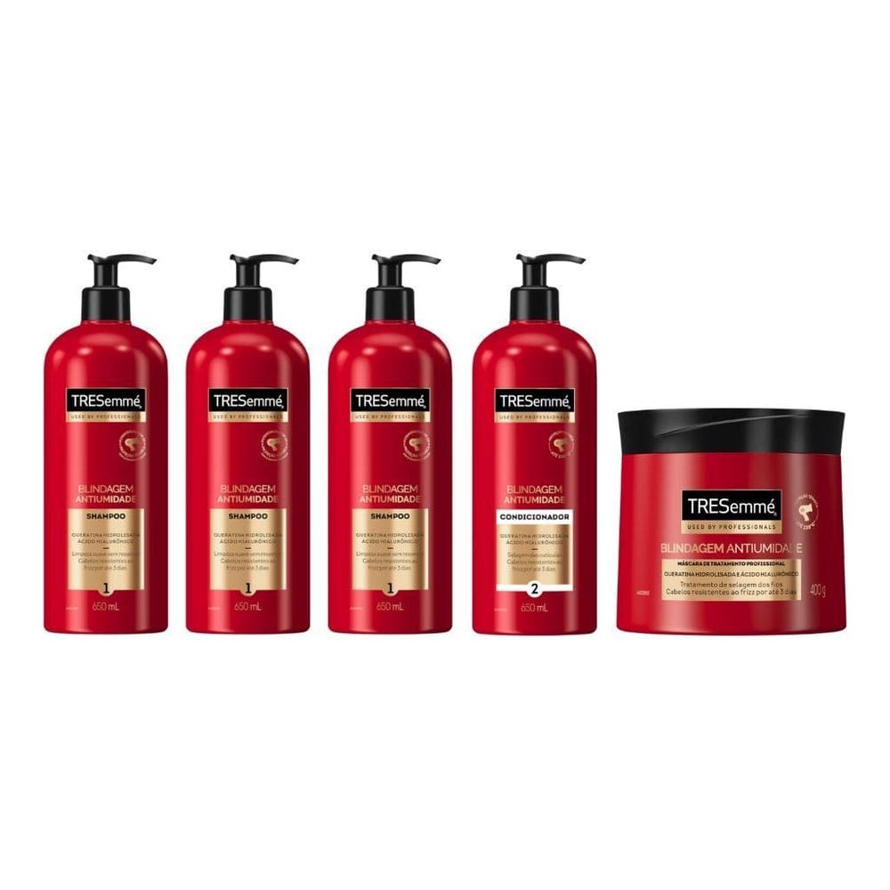 Kit Tresemme Antiumidade 3 Sh 650Ml+1 Cond 650Ml+1 Masc 400G