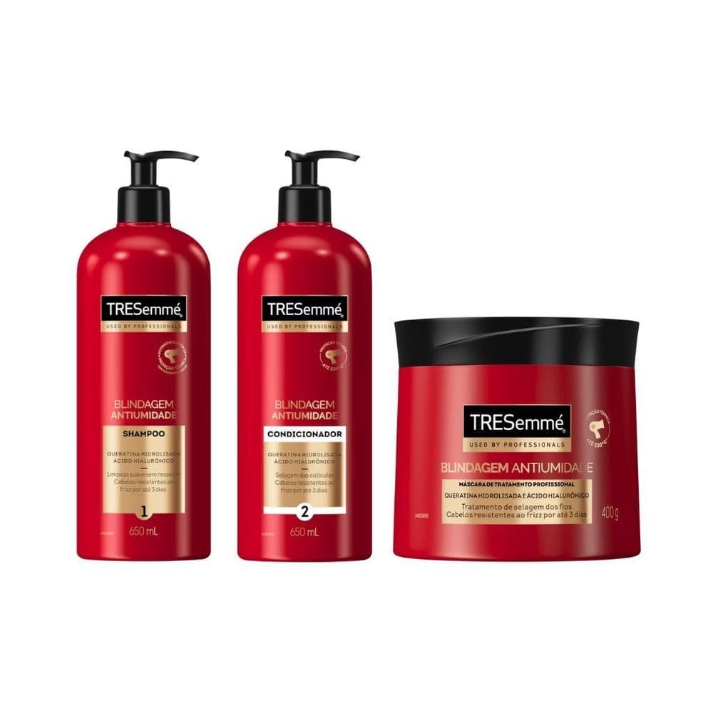 Kit Tresemme Antiumidade 1 Sh 650Ml+1 Cond 650Ml+1 Masc 400G