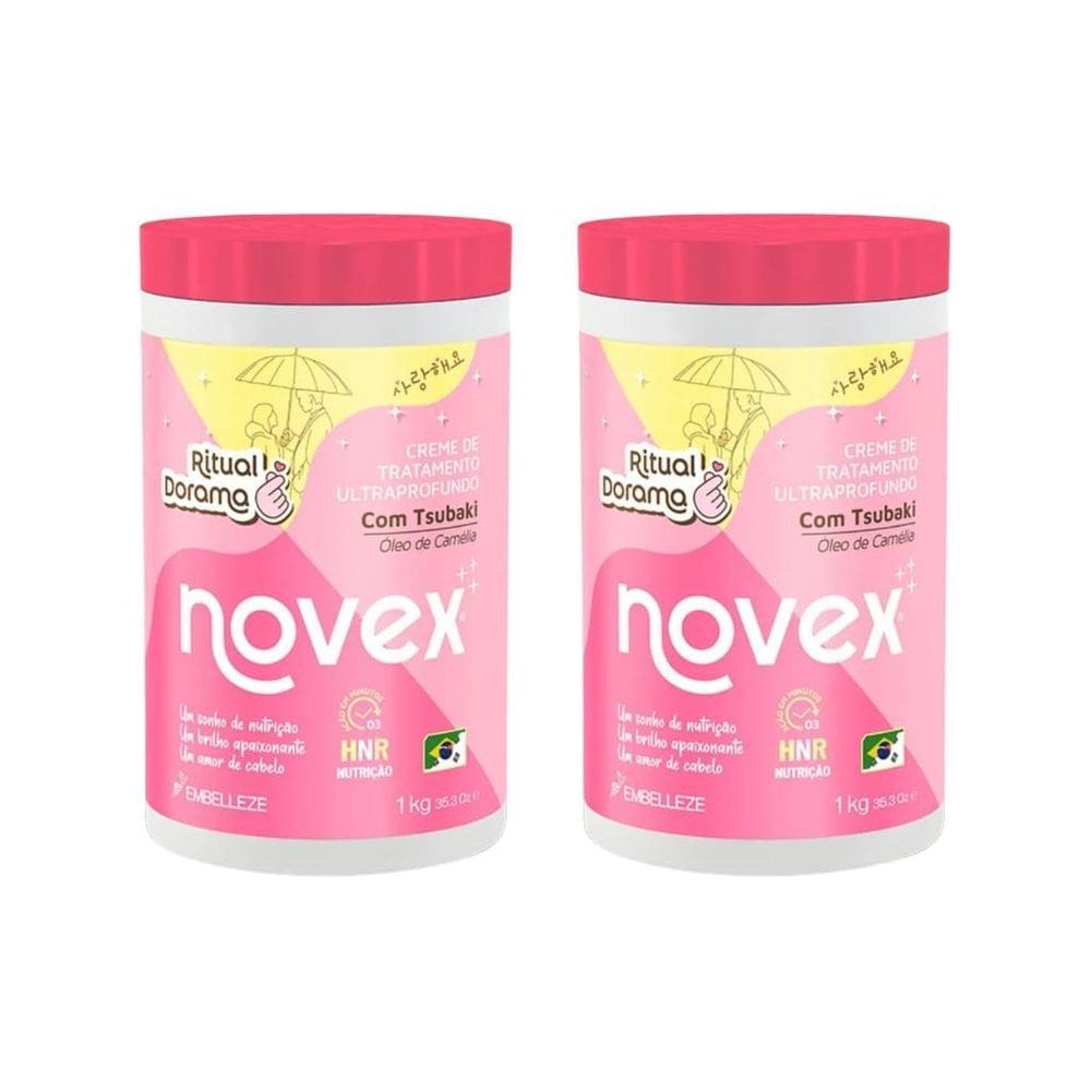 Creme De Tratamento Novex 1Kg Ritual Dorama - Kit Com 2Un