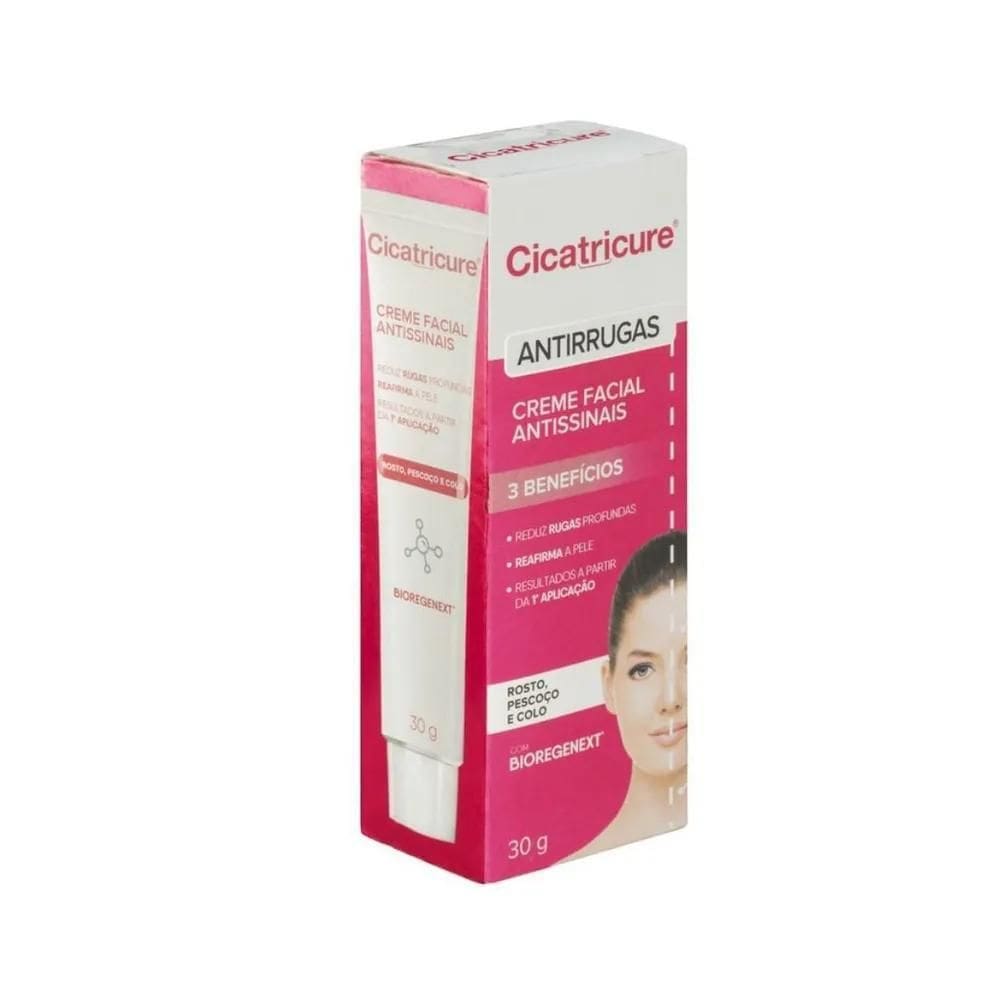 Creme Hidratante Facial Antissinais 30G Cicatricure Tipo De