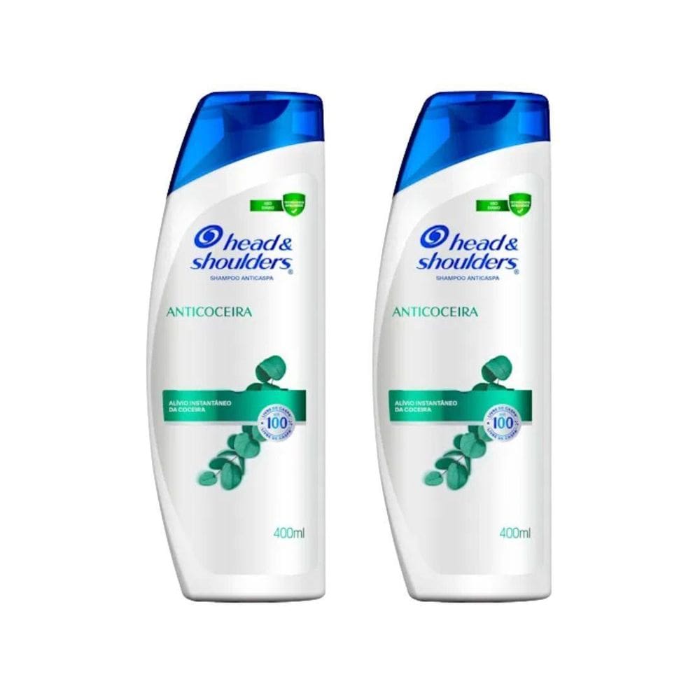 Shampoo Head & Shoulders 400Ml Anticaspa Anticoceira - 2Un