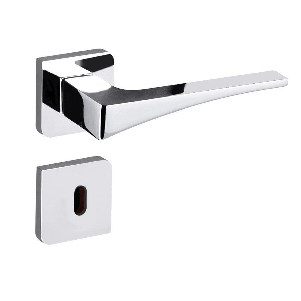 Fechadura Interna Roseta S40mm Cromado Maxx Aliança