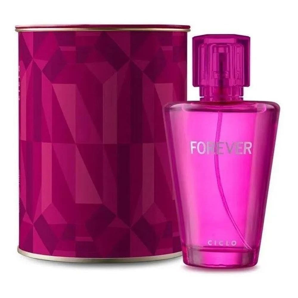 2X Perfume Feminino Deo Colônia Forever Ciclo Lata 100Ml