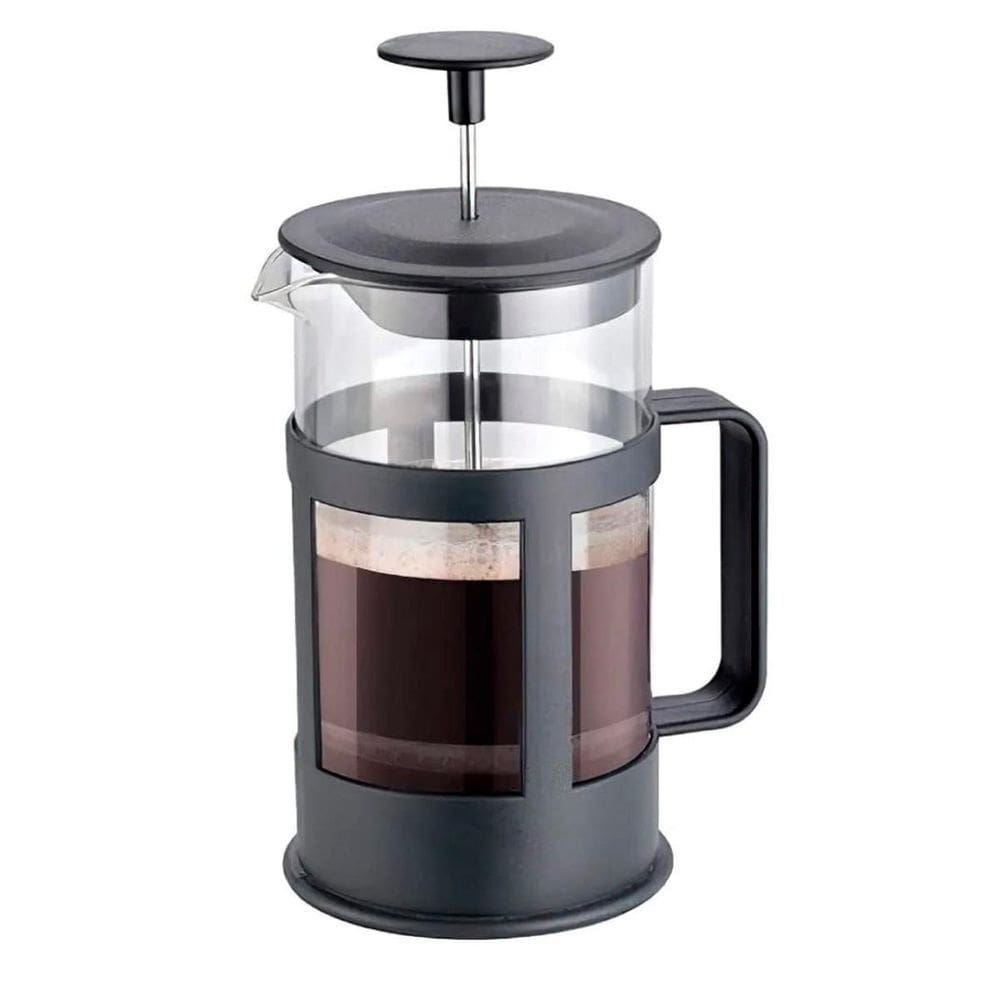 Cafeteira Francesa Manual 350Ml Para Café Grão Vidro Filtro