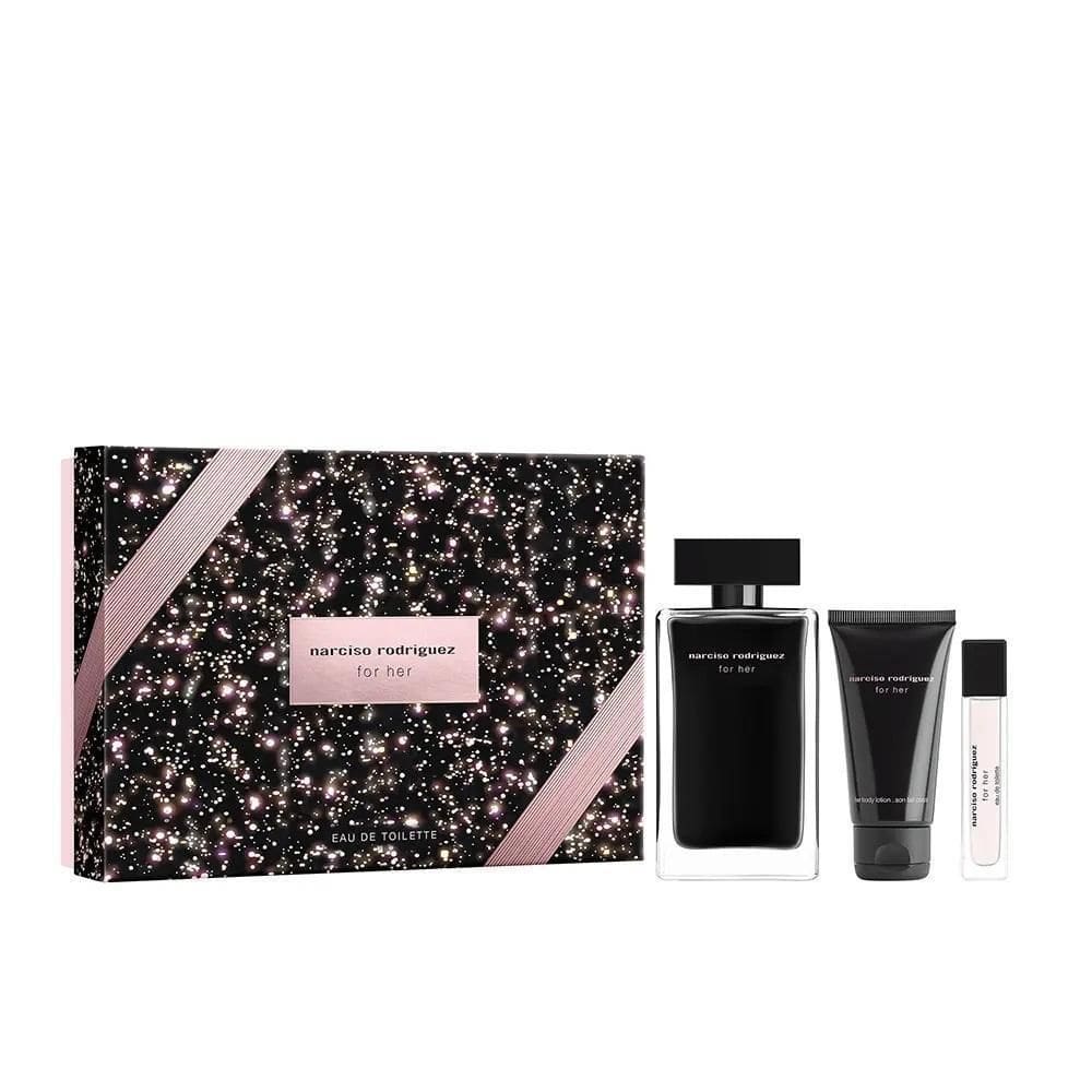 Kit Narciso Rodriguez For Her Edt 100Ml + Bi 50Ml + Ts 10Ml