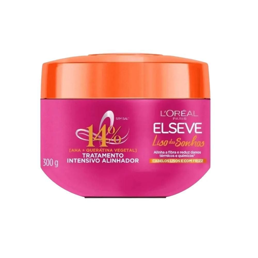 Máscara Elseve Liso Dos Sonhos Capilar 300G