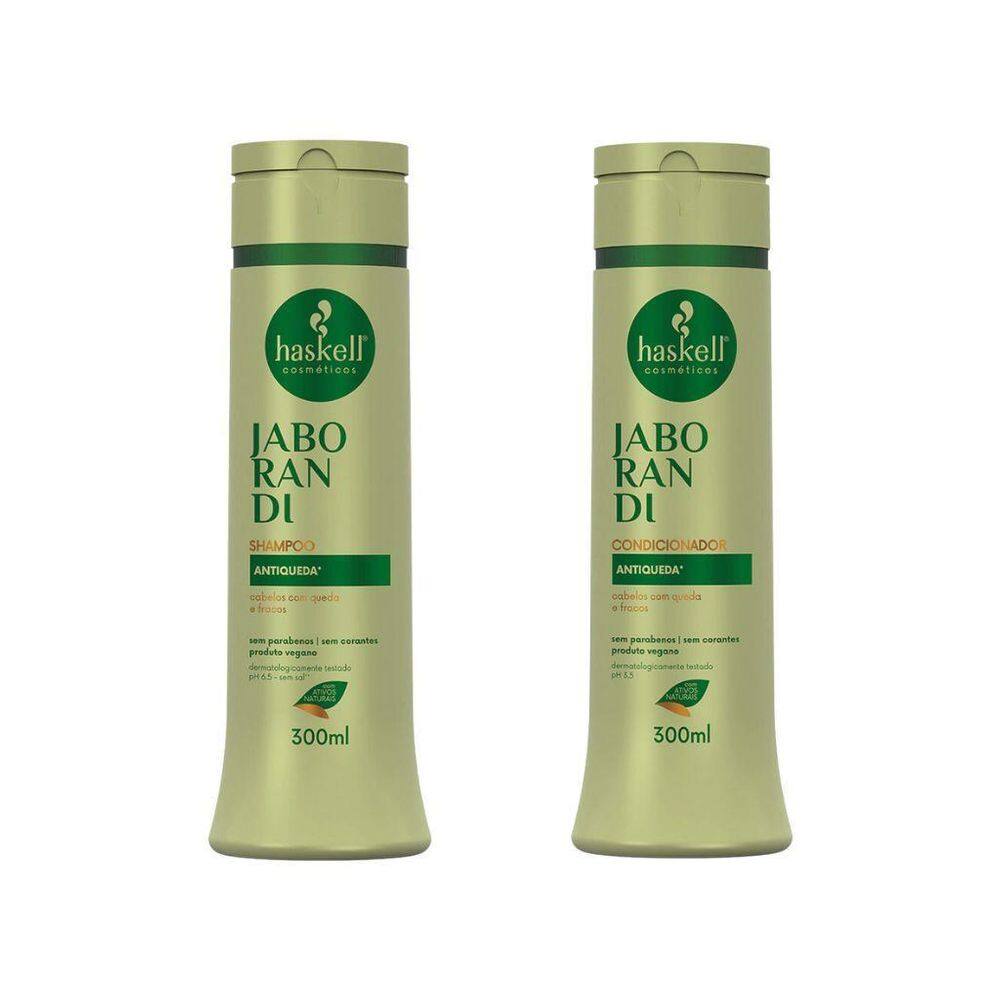 Kit Shampoo + Condicionador 300Ml Jaborandi