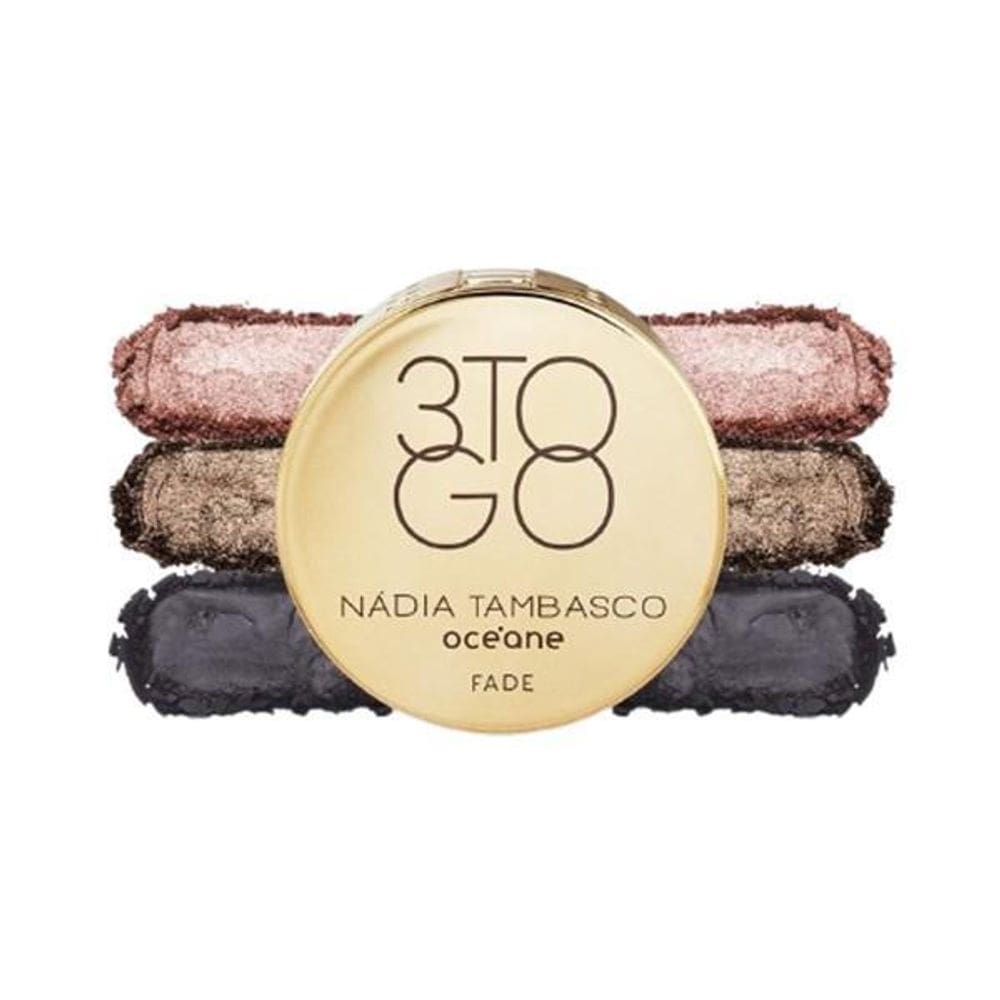 Paleta De Sombras Nádia Tambasco Trio To Go Fade Océane 7,8G