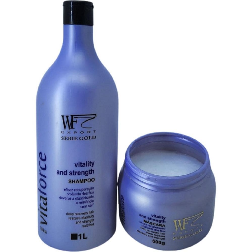 Wf Kit Fortalecimento Sh 1 L + Mas 500G Vitaforce