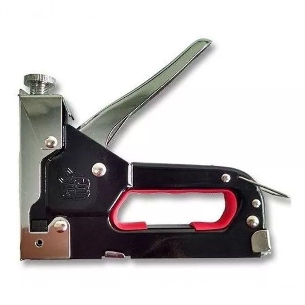 Kit Grampeador Tapeceiro Manual Profissional C- Grampos