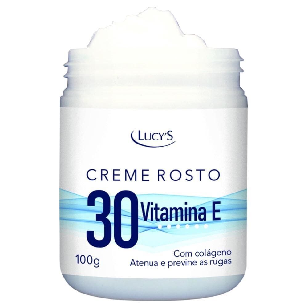 Creme Facial 30 Com Colágeno E Vita E Atenua E Previne Rugas