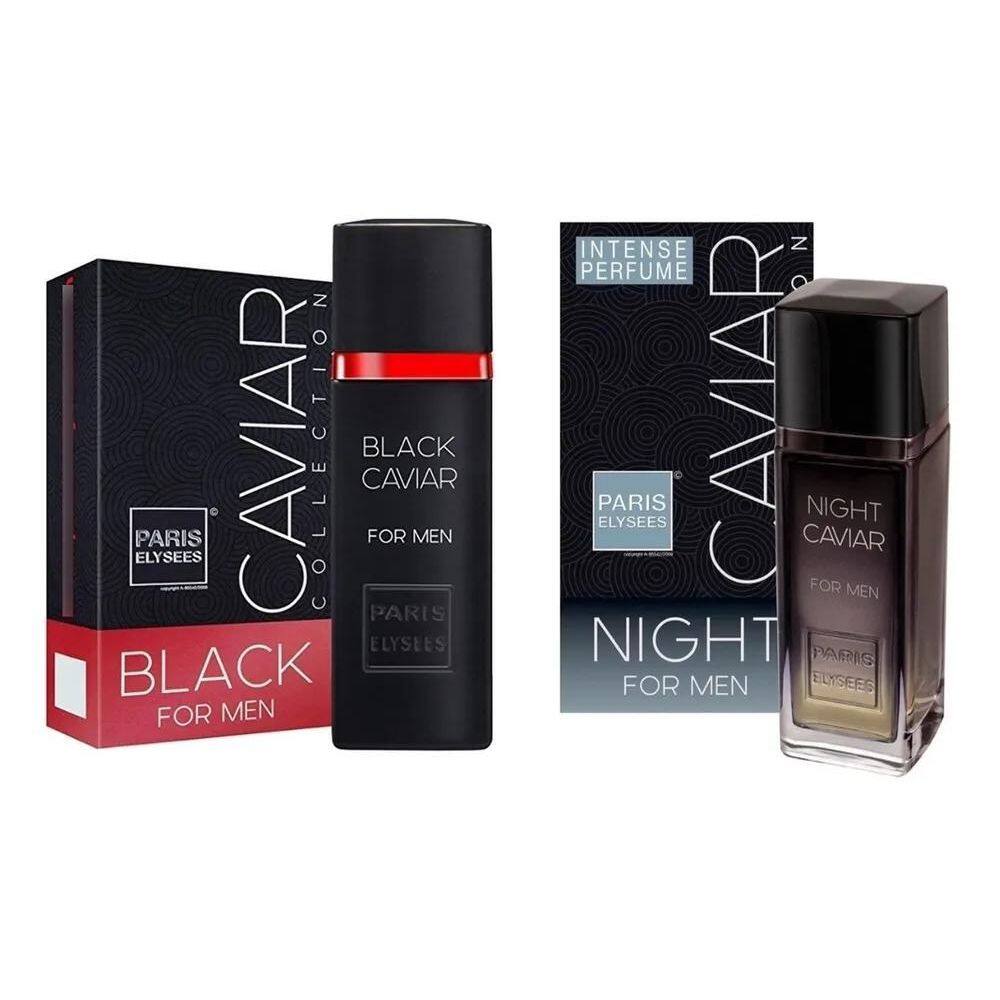 Kit 1 Black Caviar Masculino 100Ml + 1 Night Caviar 100Ml