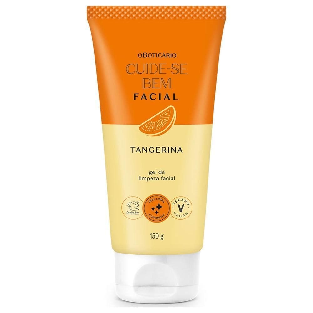 Gel Limpeza Facial Cuide-Se Bem Feira Tangerina 150G O
