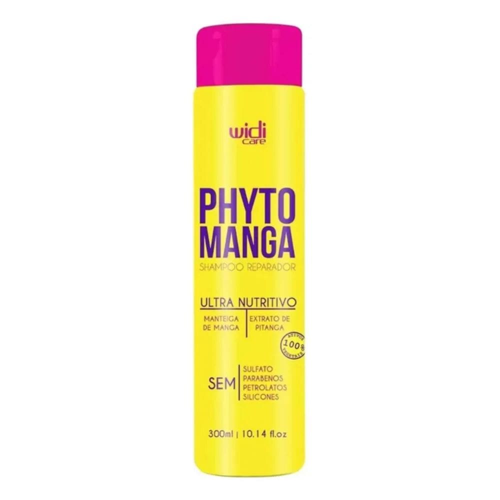 3X Widi Care Phyto Manga Shampoo Reparador 300Ml