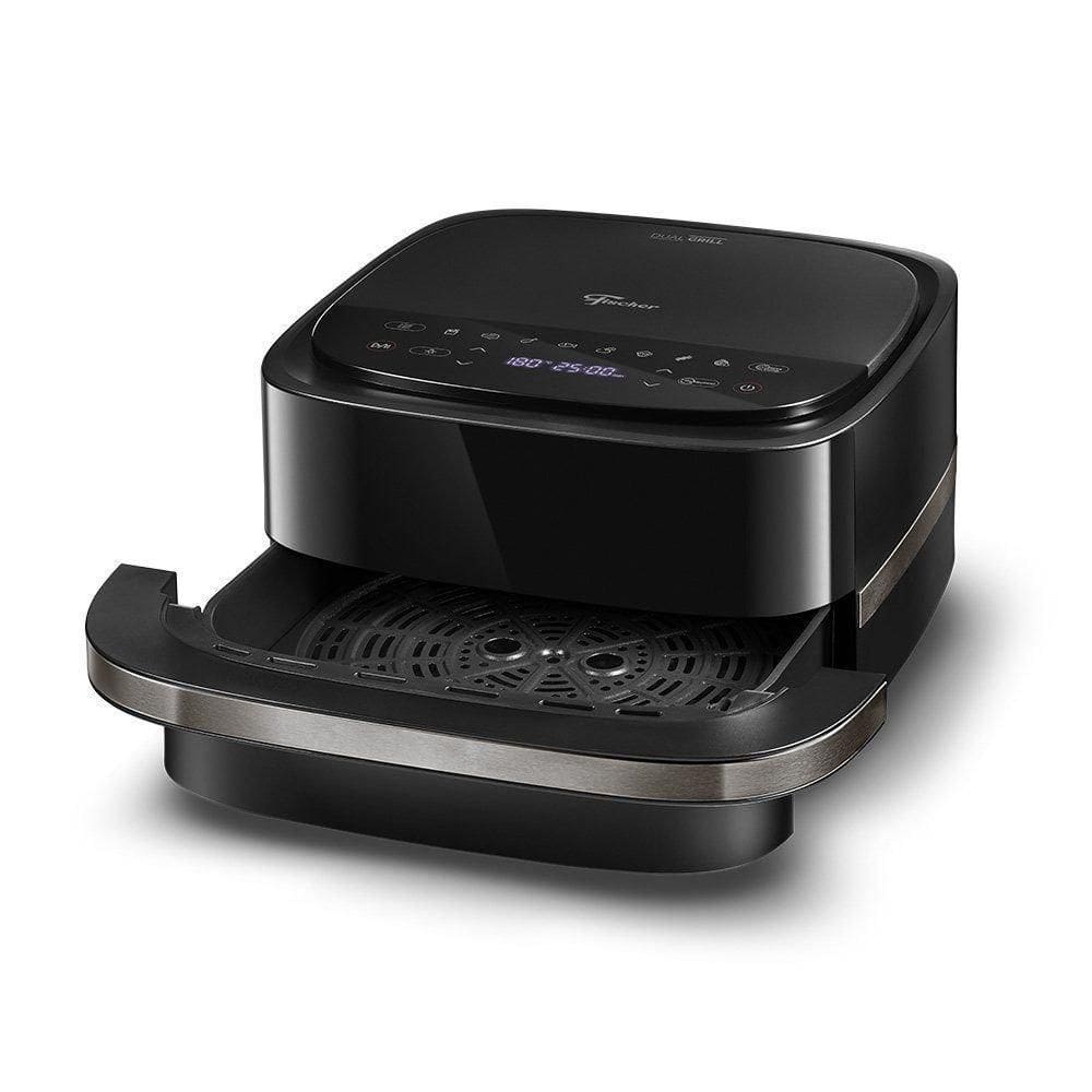 Fritadeira Elétrica Fischer Air Fryer Dual Grill 4L 220V