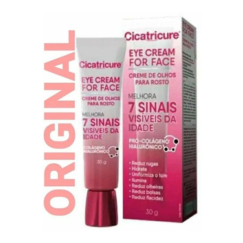 Creme Para Olhos E Rosto Cicatricure Eye Cream For Face 30G