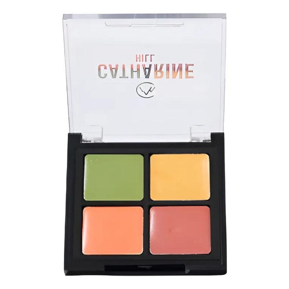 10X Kit Corretivo Cremoso Colorido Camuflagem Catharine Hil