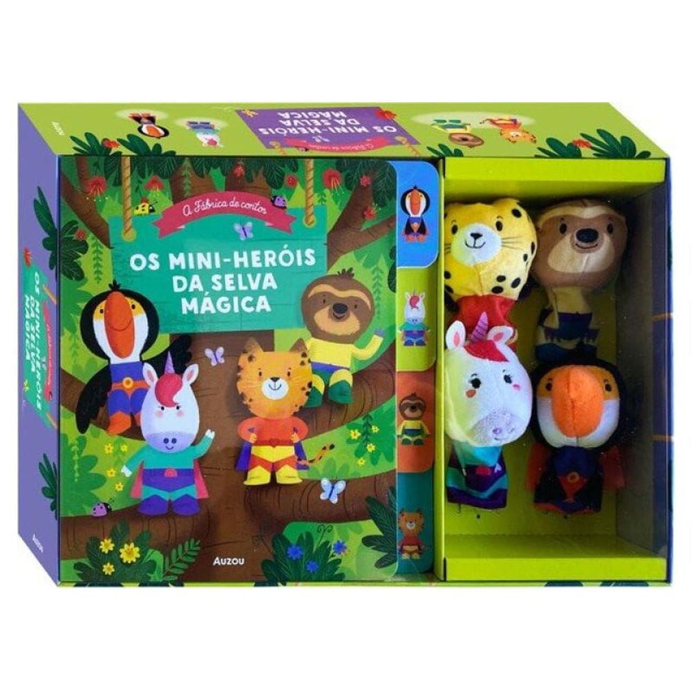 A Fábrica De Histórias - Os Mini-Heróis Da Selva Mágica