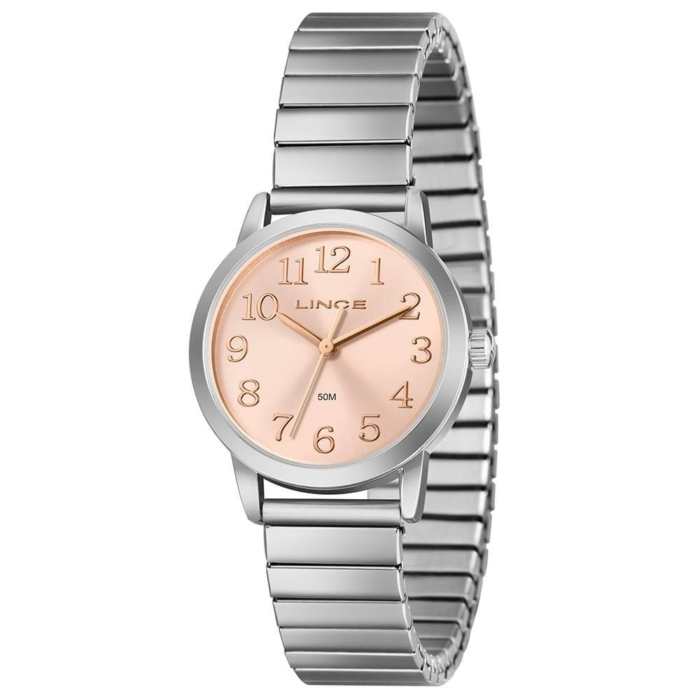 Relógio Lince Feminino Ref: Lrmh266l32 R2sx Casual Mola Prateado